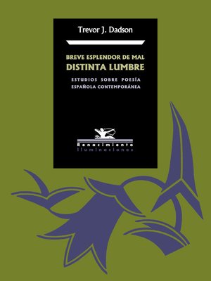 cover image of Breve esplendor de mal distinta lumbre